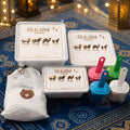 Eid Al Adha Customized Meat Storage Gift Set – Reusable Meat Boxes, Silicone Oil Brush Containers & Elastic Food Bag